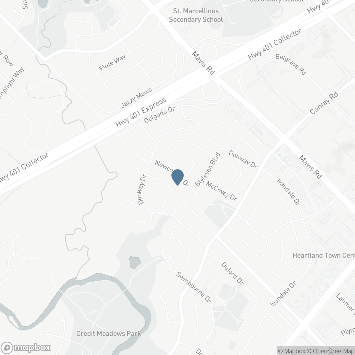 6348 NEWCOMBE DRIVE, Mississauga, Ontario L5V 2G5